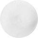 Monarch Specialties Inc. White Textured Iron Bell Pedestal Drum Table-2