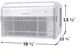 Frigidaire® 10,000 BTU White Window Mount Air Conditioner -2