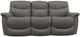 La-Z-Boy® James Charcoal Power Reclining Sofa with Headrest and Lumbar-1