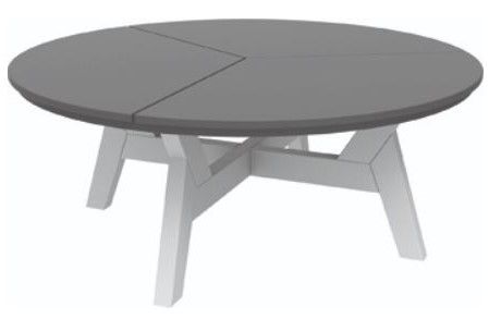 Seaside Casual DEX Round Chat Table-0