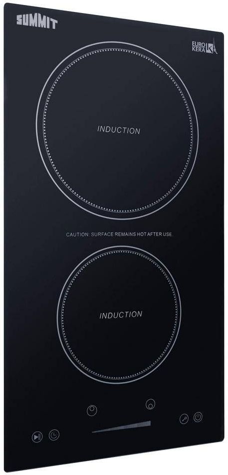 Summit® 12" Black Induction Cooktop-2