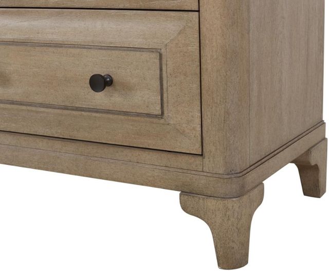Bernards Citrus Heights Brown 2-Drawer Nightstand-3