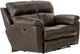 Catnapper® Costa Chocolate Leather Lay Flat Reclining Loveseat-0