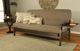 Kodiak Furniture Alamosa Linen Stone/Graystone Full Futon with Mattress-3