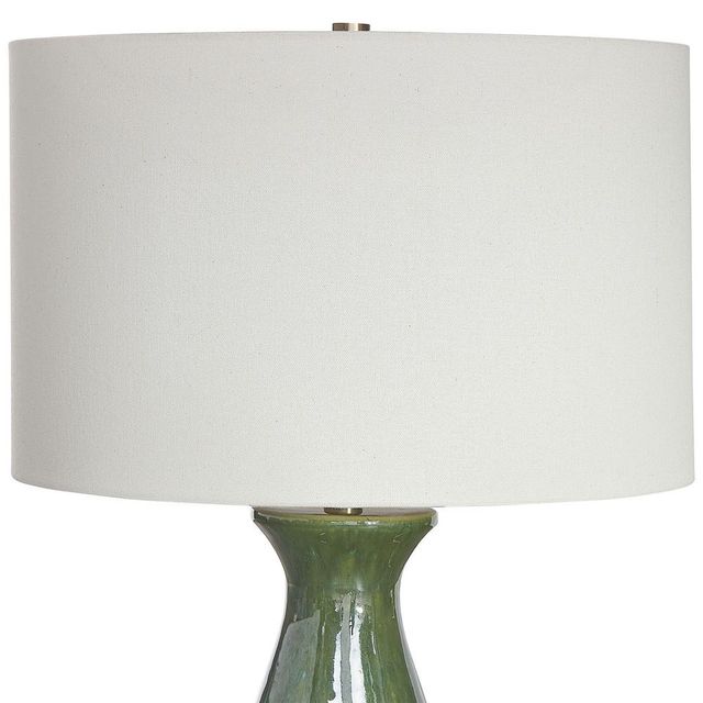 Uttermost® Colestin Deep Green Table Lamp-3