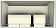 Vent-A-Hood® 48" Biscuit Euro-Style Wall Mounted Range Hood-3