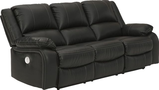 Signature Design by Ashley® Calderwell 3-Piece Black Power Reclining Living Room Set-1