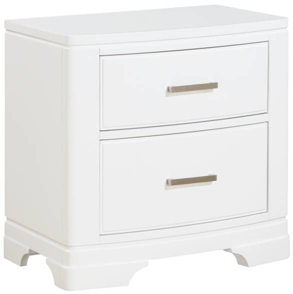 Homelegance® Hudson White Nightstand-0