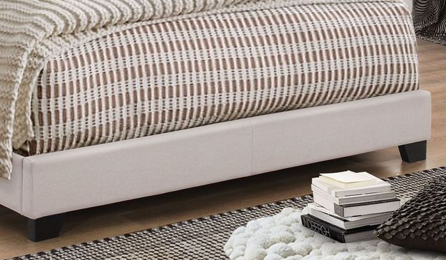 Coaster® Boyd Ivory Twin Upholstered Bed-3