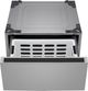 LG SIGNATURE 29” W x 14” H Platinum Steel Laundry Pedestal-1