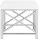 Coaster® Eliza 3-Piece Chrome/White Vanity Set-2