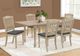 Monarch Specialties Inc. Antique Grey 78" Dining Table with Extension-1
