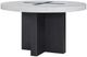 Bernards Moden Java Dining Table with White Top-0