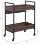 ACME Furniture Jerrick Black/Walnut Serving Cart-2
