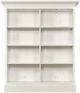 Hammary® Structures White Double Mid Height Bookcase-0