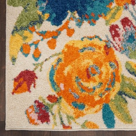 Nourison Home™ Allur Ivory 5'x7' Style 2 Area Rug-3