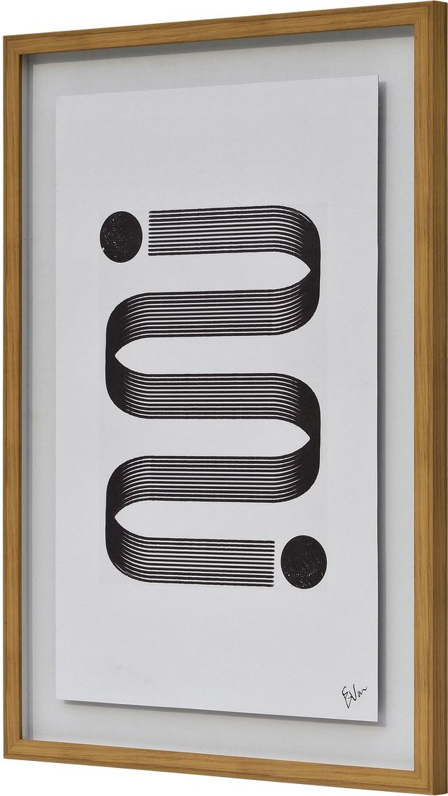 Renwil® Elsie Black Abstract Print-1
