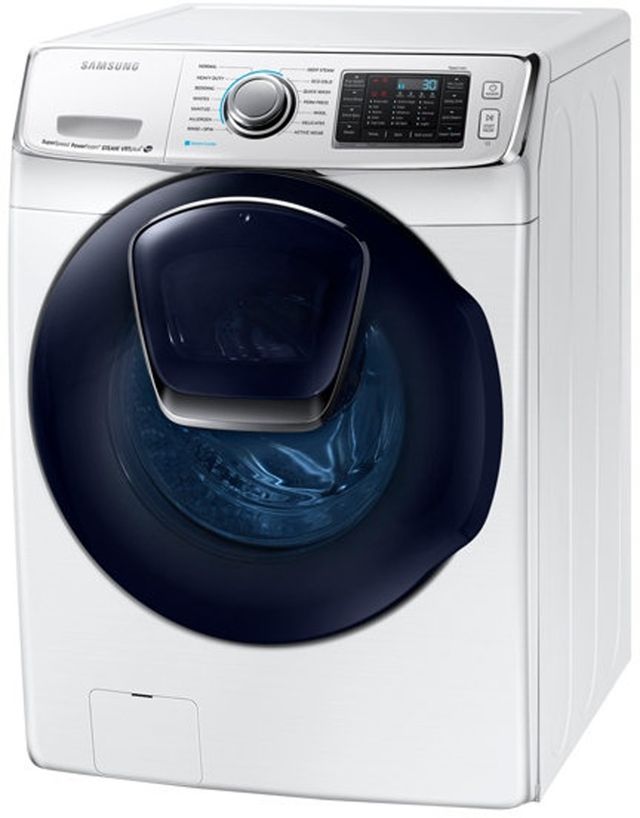 Samsung 5.0 Cu. Ft. White Front Load Washer-3