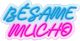 Classy Living Enlightened Besame Mucho Neon Sign-0
