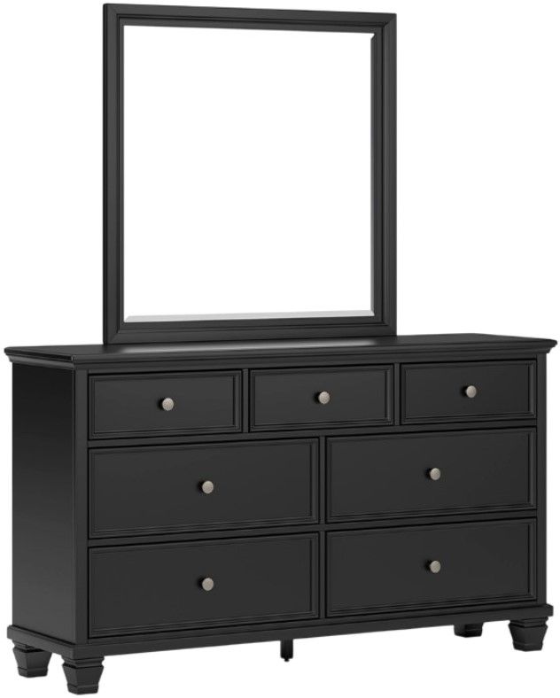 Signature Design by Ashley® Lanolee 3-Piece Black Queen Bedroom Set-2