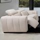 Furniture of America® Thaddea White Power Loveseat-2
