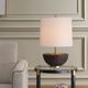 Uttermost® Kalo Mahogany Semi-Circular Table Lamp-1