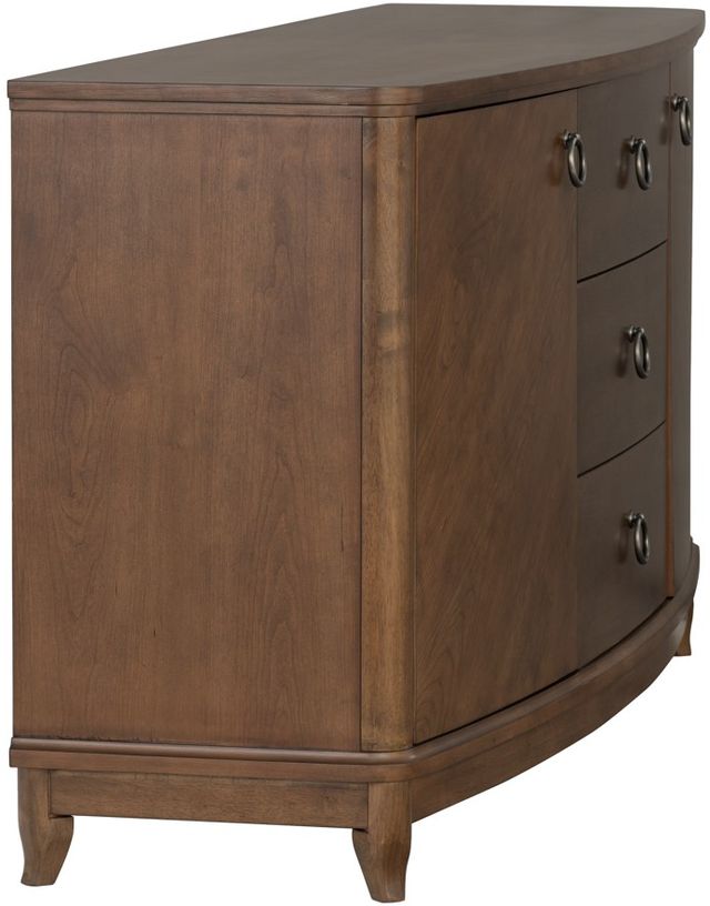 Flexsteel® Bellevue Whiskey Brown Console-4