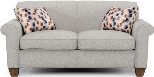 Flexsteel® Dana Light Gray Loveseat-2