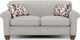 Flexsteel® Dana Light Gray Loveseat-2