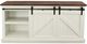 American Heartland Manufacturing Rustic Two-Tone Quaint TV Stand-3