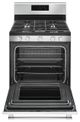 Maytag® 30" Fingerprint Resistant Stainless Steel Free Standing Gas Range-1