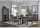 Modus Furniture Arden Tavern Brown Curio Cabinet-1