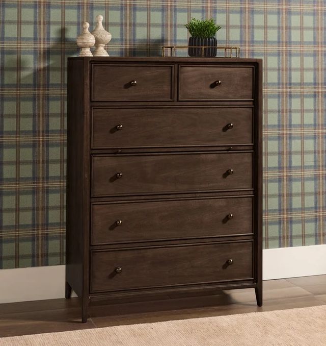 Modus Furniture Carlisle Pecan Pie 6-Drawer Chest-1
