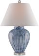 Currey & Company Malaprop Blue/White Table Lamp-0