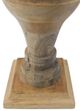 A & B Home Natural Antique Urban Garden Lidded Jar-1