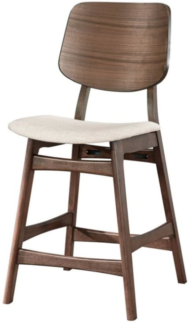 New Classic® Home Furnishings Oscar 3-Piece Natural Walnut Corner Height Table Set-2