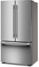 KitchenAid® 36" 24.8 Cu. Ft. PrintShield™ Stainless Counter Depth French Door Refrigerator with Internal Water Dispenser-3