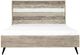 Armen Living Bridges 4-Piece Two Tone Grey King Bedroom Set-1