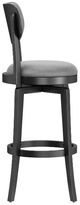 HH2 Home Sloan Black/Slate Gray Swivel Bar Stool-2