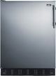 Summit® 5.3 Cu. Ft. Stainless Steel Under the Counter Refrigerator-0