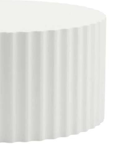 Sunset West Athena Bone Concrete Outdoor Coffee Table-1