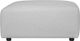 Moe's Home Collection Lyric Beige Ottoman-2