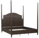 Pulaski™ Asher Park Piano Brown Queen Poster Bed -4