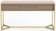 Canadel Customizable Modern Pecan Washed Buffet with Gold Frame -0