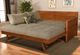 Kodiak Furniture Marisa Taxi Seaport/Weathered Brown Twin Daybed with Mattress and Pop Up -4