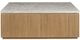 Universal Explore Home™ Avaline Carmen White Cocktail Table with Skylar Base-2