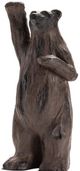 Crestview Collection Poppa Bear Brown Statue-0