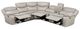 Homelegance® Fargo 3-Piece Silver Gray Power Reclining Sectional with Right Console-5