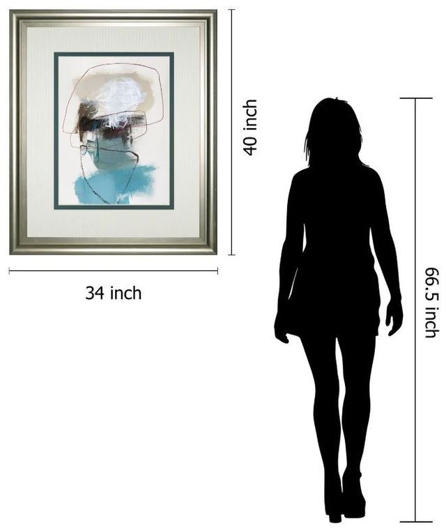 Classy Art In the Middle II by Barnes, N. Wall Art-3