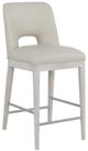 Fairfield® Customizable Claude Counter Stool with Nickel Stretchers-0